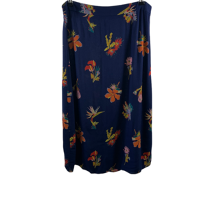 Madewell Atrium Midi Skirt in Bird of Paradise Size I0